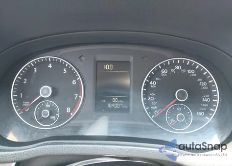 2012 Volkswagen Passat 2.5L S из США, поврежденный, VIN 1VWAP7A32CC025371